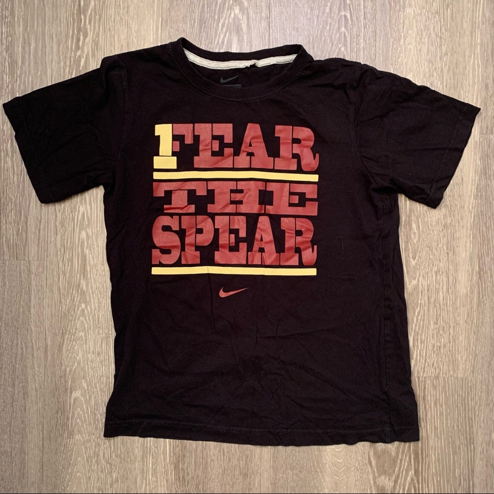Florida State Seminoles FSU Fear The Spear Nike Tee Youth Boy’s Medium (12/14)